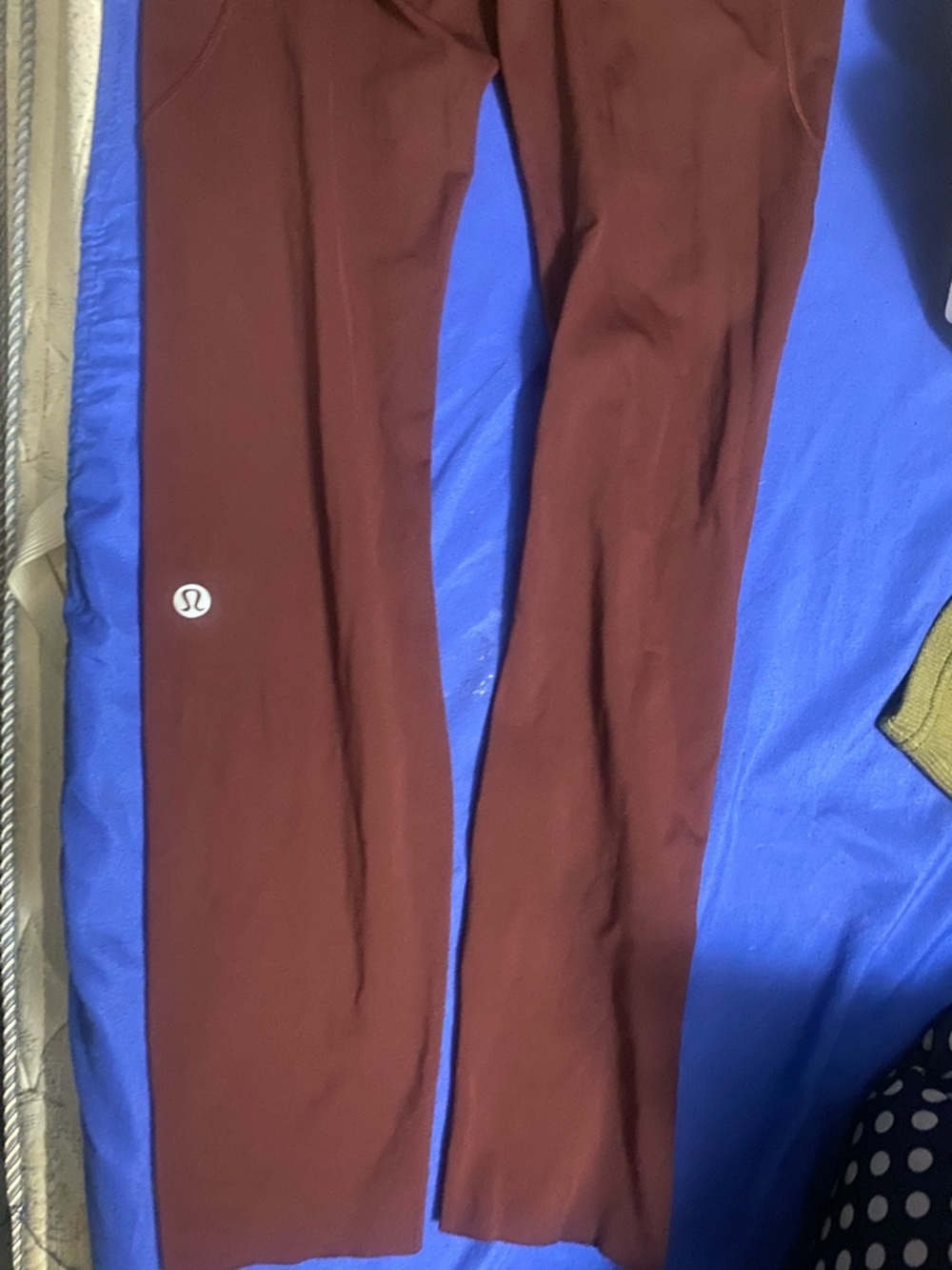High-Waisted Wine Red/burgundy fast and free Align Lululemon Leggings no flaws!!